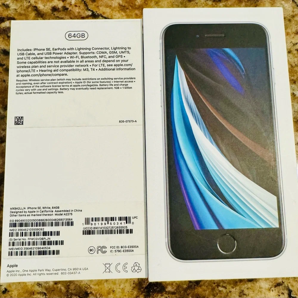 EMPTY BOX for iPhone SE 2020
